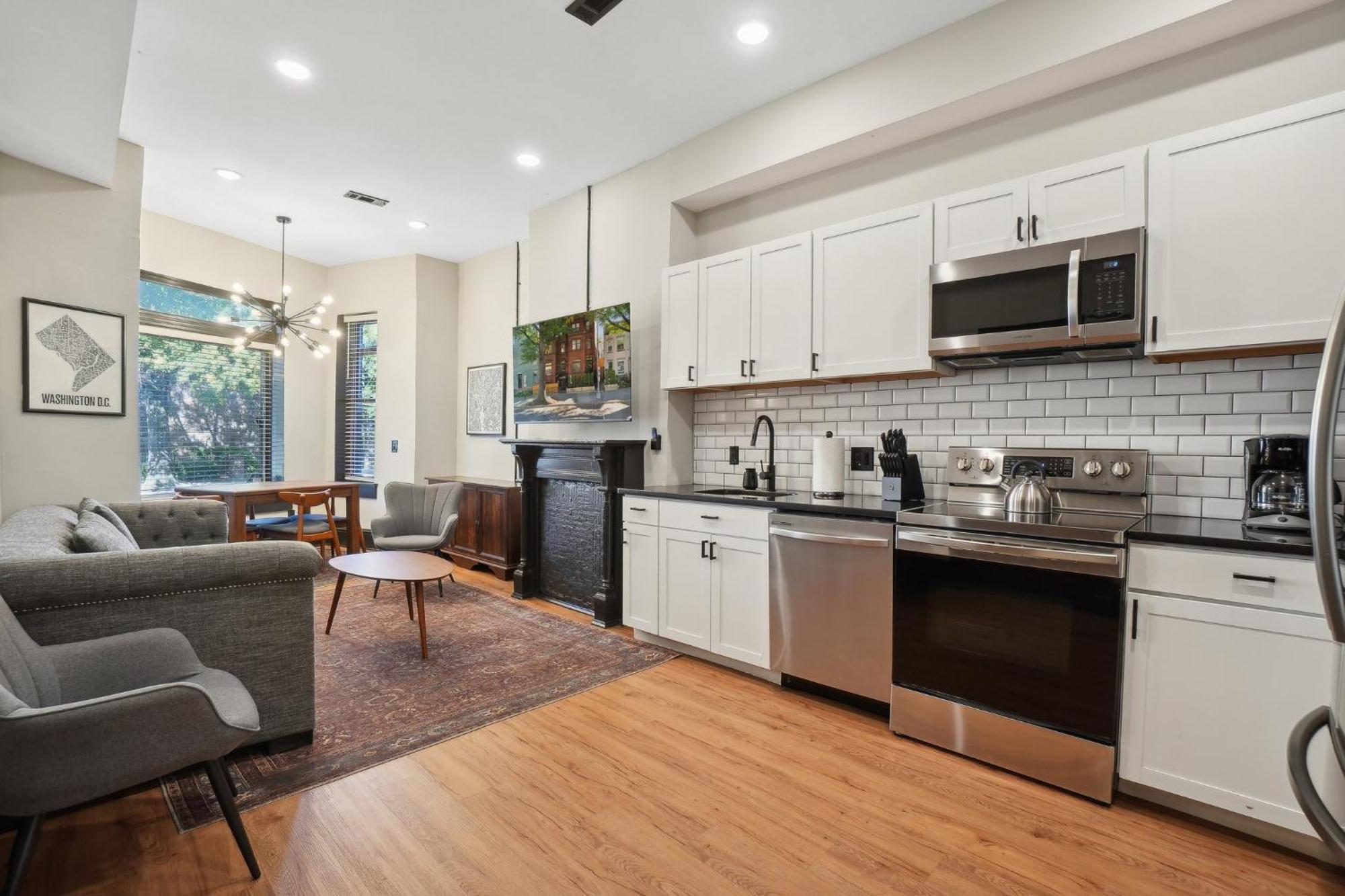 Appartement Spacious, Historic Logan Circle Rowhouse